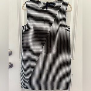 Kate Spade Saturday Black & White Striped Dress
